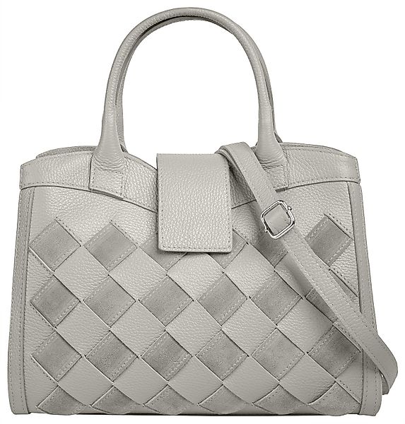 Samantha Look Henkeltasche, echt Leder, Made in Italy günstig online kaufen