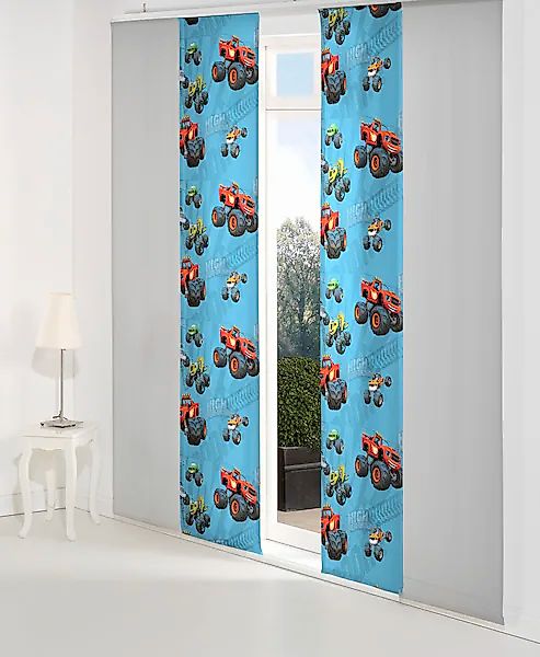 Wirth Schiebegardine »Trucks« Paneelwagen 1 Stk. tlg. Nickelodeon günstig online kaufen