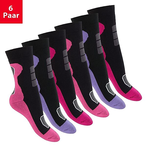 Footstar Thermosocken Damen Wintersocken (6 Paar) günstig online kaufen