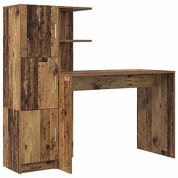 vidaXL Schreibtisch 2-Tlg Altholz 3337295 günstig online kaufen