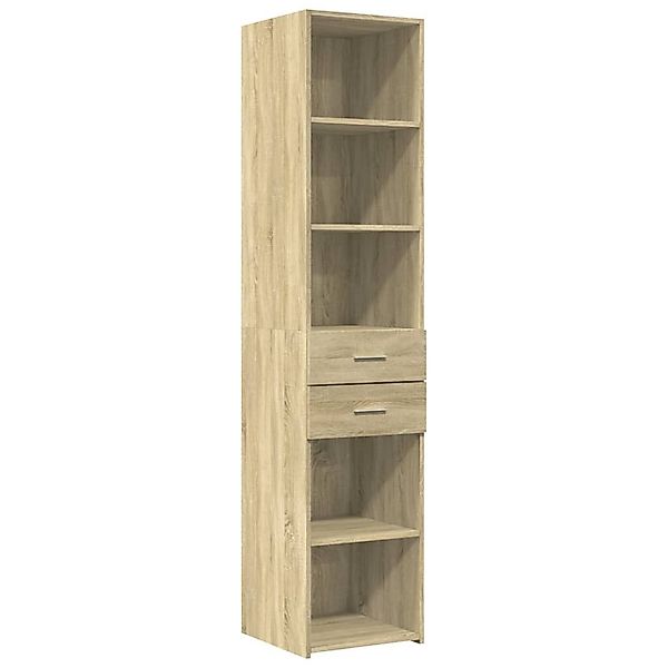 vidaXL Highboard Highboard Sonoma-Eiche 40x42,5x185 cm günstig online kaufen
