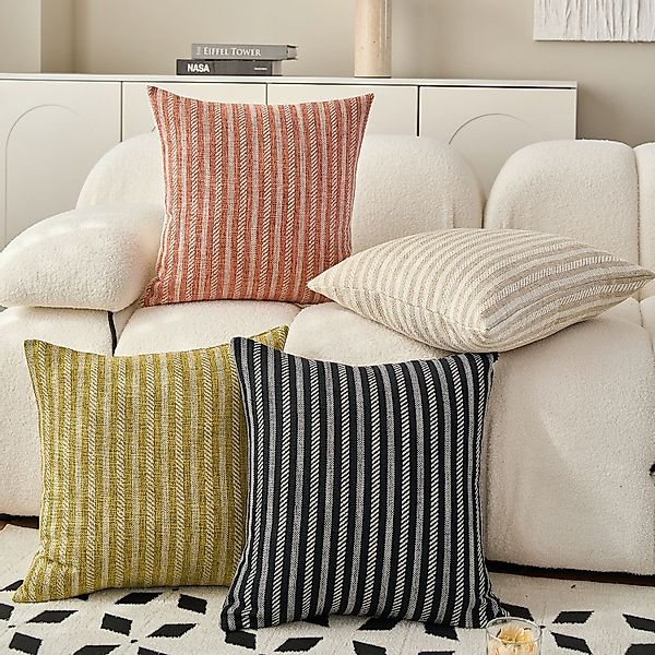 BYSURE Kissenbezug, (2 Stück), 2-teiliges Jacquard-Kissenbezugset günstig online kaufen