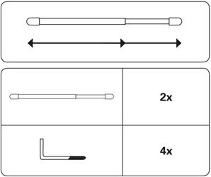 GARDINIA Scheibenstange "Vitragestange" Ø 11 mm 1 läufig-läufig ausziehbar günstig online kaufen