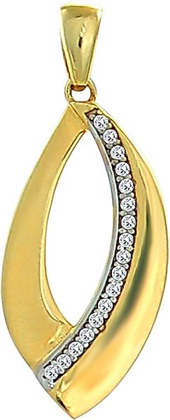 GoldDream Kettenanhänger GoldDream Kettenanhänger Leaf 333Gold günstig online kaufen