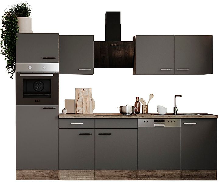 RESPEKTA Küche Oliver, Breite 280 cm, günstig online kaufen