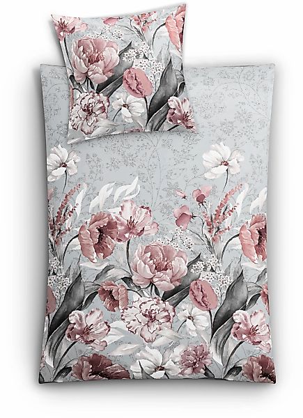 Kleine Wolke Bettwäsche "Hanako" 2 Stk. mit floralem Dessin günstig online kaufen