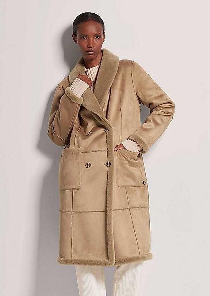 MADELEINE Kurzmantel Wintermantel mit Lammfell-Optik Wendbare Longjacke mit günstig online kaufen