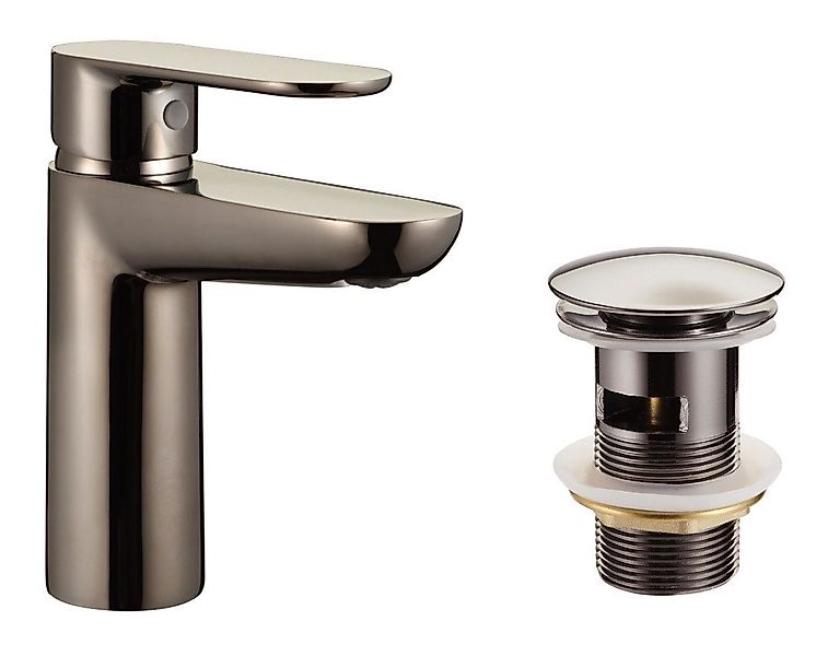 Primaster Waschtischarmatur Primaster Waschtischarmatur Prag silbergrau günstig online kaufen