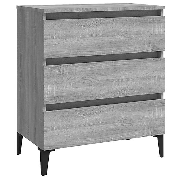 vidaXL Sideboard Grau Sonoma 60x35x69 cm Holzwerkstoff 815808 günstig online kaufen