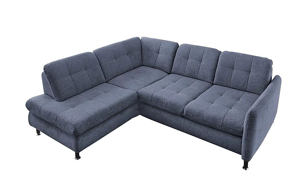 Lounge Collection Ecksofa  LIORA ¦ blau ¦ Maße (cm): B: 242 H: 99 T: 210.0 günstig online kaufen