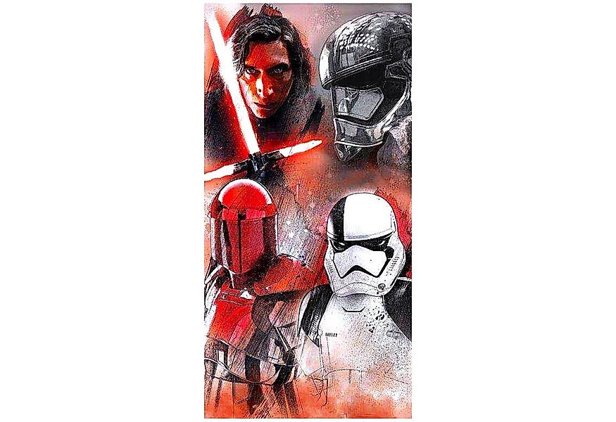 Star Wars Badetuch, Mikrofaser, Strandtuch 70 x 140 cm schnelltrocknend günstig online kaufen