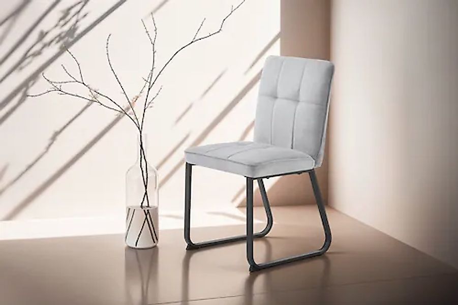 byLIVING Esszimmerstuhl »Talea« (Set) 2 Stk.Nosagfederung im Sitz, Cord Sto günstig online kaufen