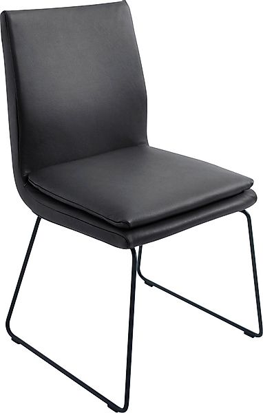 K+W Komfort & Wohnen Esszimmerstuhl »Creso«, Leder Longlife BRONCO, mit Sit günstig online kaufen