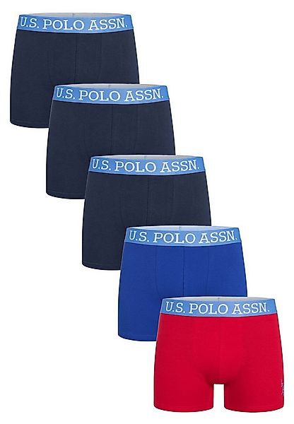 U.S. Polo Assn. Boxershorts USLeoo – Herren 5er Pack mit elastischem Logo-B günstig online kaufen