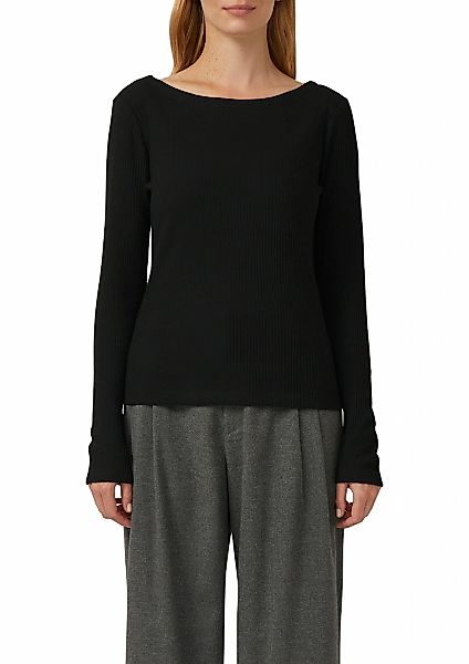 s.Oliver Langarmshirt mit U-Boot-Ausschnitt günstig online kaufen