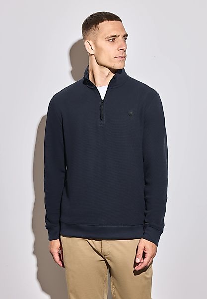 STREET ONE MEN Sweatshirt, aus reiner Baumwolle günstig online kaufen