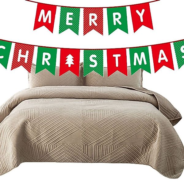 FELIXLEO Bettwäsche Tagesdecke Stepp Kristallsamt mit günstig online kaufen