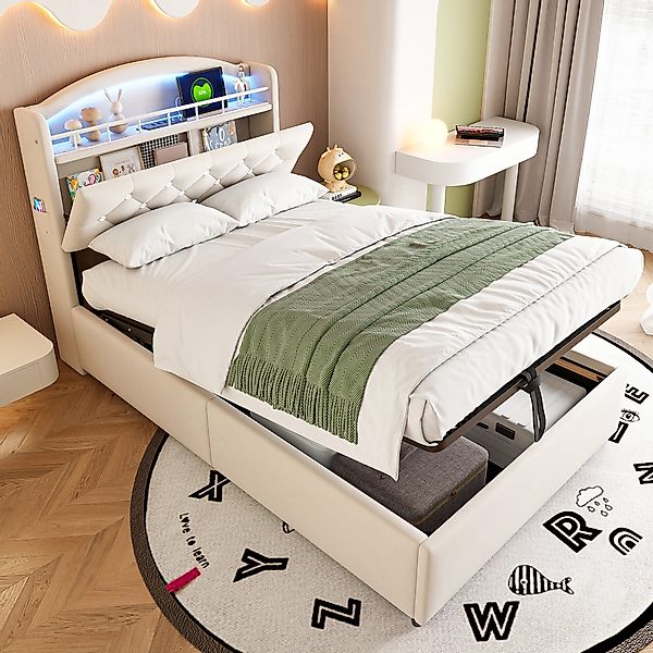 BlingBin Einzelbett Polsterbett (1-tlg., Multifunktionsbett mit günstig online kaufen