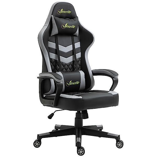 Vinsetto Gaming-Stuhl Bürostuhl Ergonomisch Höhenverstellbar Drehbar mit ab günstig online kaufen