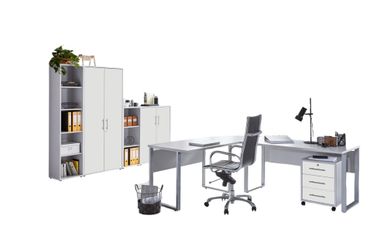 moebel-dich-auf Büromöbel-Set OFFICE EDITION, (abschließbar, 6-tlg., günstig online kaufen