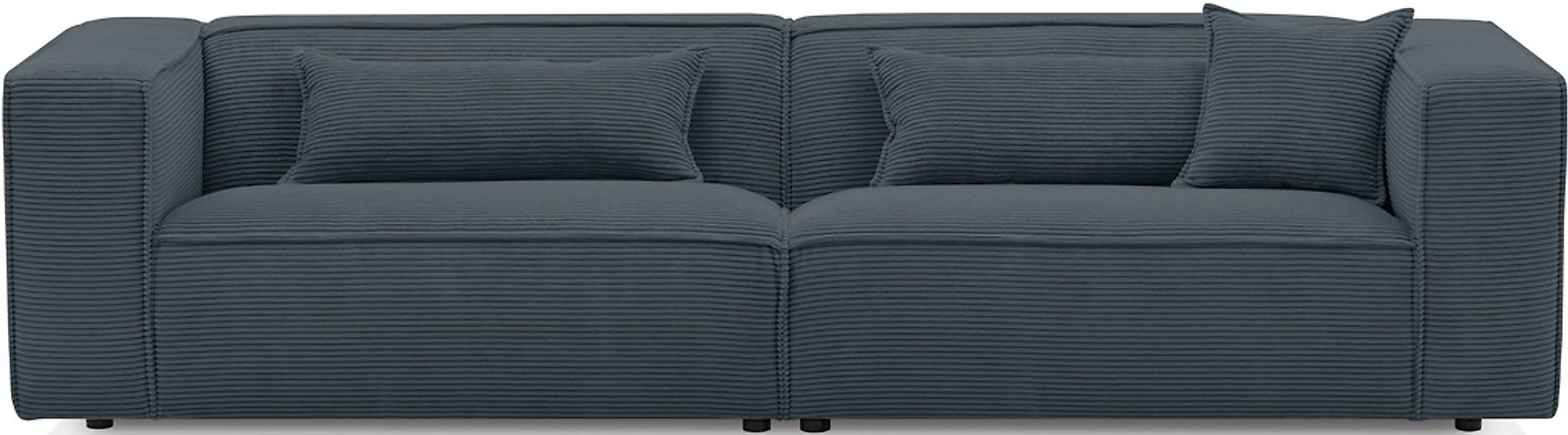LeGer Home by Lena Gercke 3-Sitzer "PIARA, Couch mit Kedernaht, Sofa in Cor günstig online kaufen