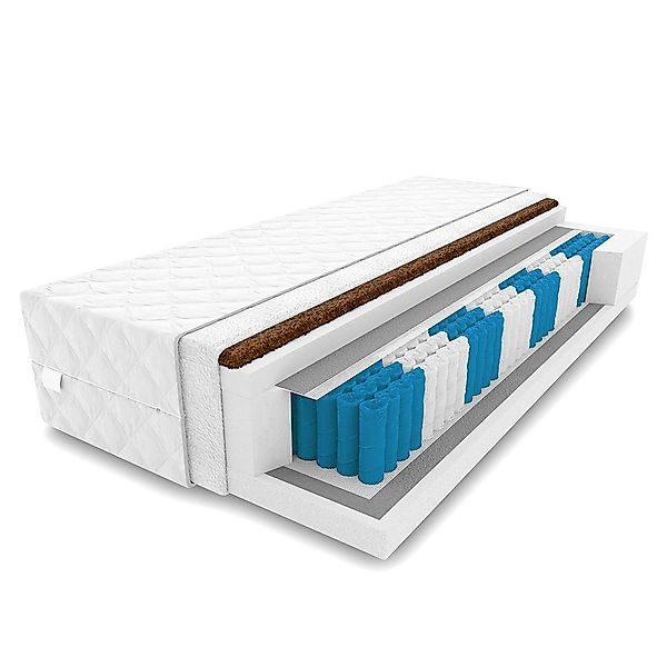 Federkernmatratze Matratze MED+ Natural 23 cm günstig online kaufen