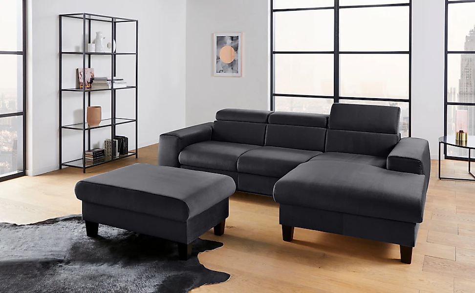 COTTA Polstergarnitur "Morven L-Form", (Set), Set bestehend aus: Ecksofa mi günstig online kaufen