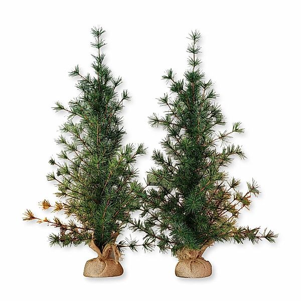 Mirabeau Weihnachtsfigur Deko-Baum 2er Set Bohicon günstig online kaufen