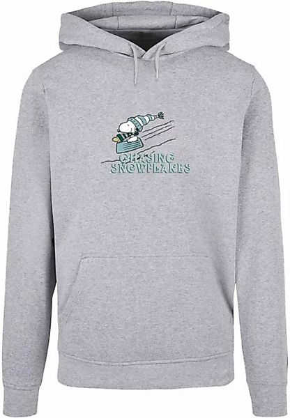 Merchcode Kapuzensweatshirt Merchcode Herren Peanuts Chasing Snowflakes Bas günstig online kaufen