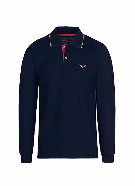 Trigema Poloshirt "TRIGEMA Modisches Poloshirt mit langen Armen" günstig online kaufen