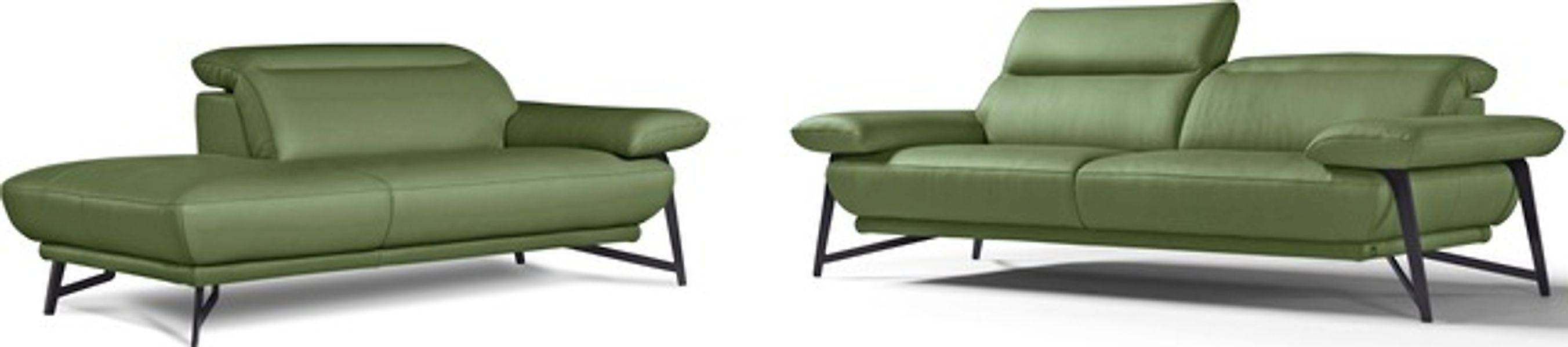 Egoitaliano Sofa »Anais, Design mit hohem Sitzkomfort, Fußfarbe schattengra günstig online kaufen