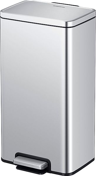 FACKELMANN Mülleimer "CHICAGO, Pedal-Abfalleimer 30L" 1 Behälter fingerabdr günstig online kaufen