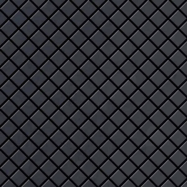 ALLOY Mosaik Fliese Massiv Metall Rohstahl Gewalzt Grau 1,6mm Stark Diamond günstig online kaufen