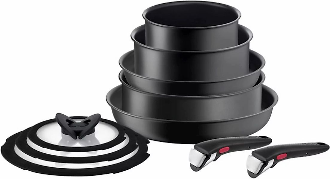 Tefal Topf-Set »L76491 Ingenio Ultimate, Topfset Induktion, Antihaftversieg günstig online kaufen