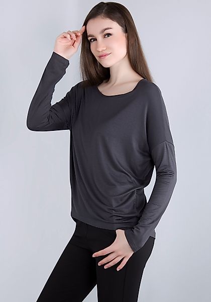 IMPERIAL Langarmshirt in lässiger "O - günstig online kaufen