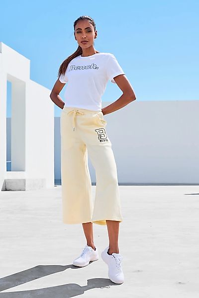 Bench. Loungewear 7/8-Hose "Ankle Athletic Jogginghose", in leicht angeraut günstig online kaufen