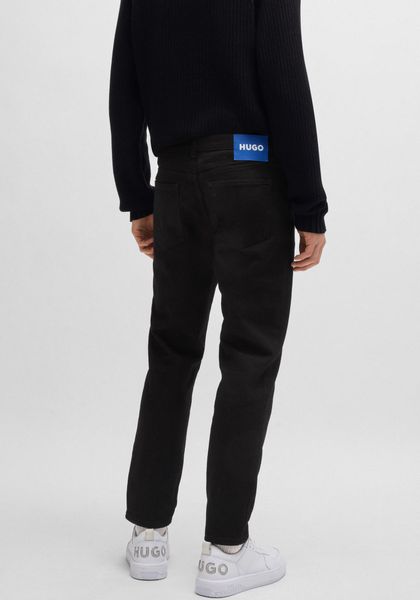 HUGO Blue Tapered-fit-Jeans Brody mit Stone-washed-Finish günstig online kaufen