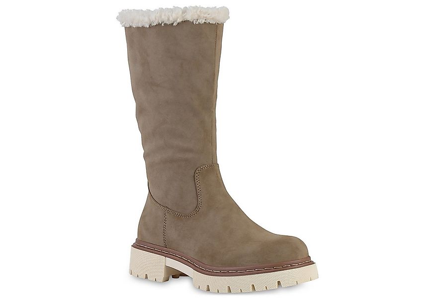 VAN HILL 840739 Winterstiefel Damen Leicht Gefütterte Winterstiefel Bequeme günstig online kaufen