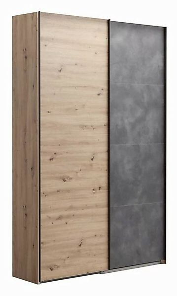 Composad Schwebetürenschrank SYSTEMA, B 150 cm x H 223 cm, Artisan Eiche De günstig online kaufen