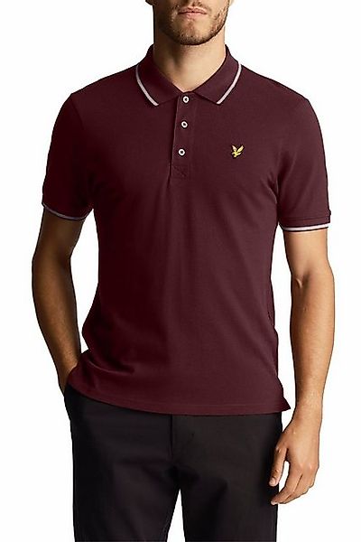 Lyle & Scott Poloshirt, Pique Baumwolle, Mit Kontrastdetails günstig online kaufen