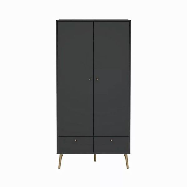 ebuy24 Kleiderschrank Bodo Kleiderschrank 200x99x58cm, 2 Türen, 2 Schubl günstig online kaufen