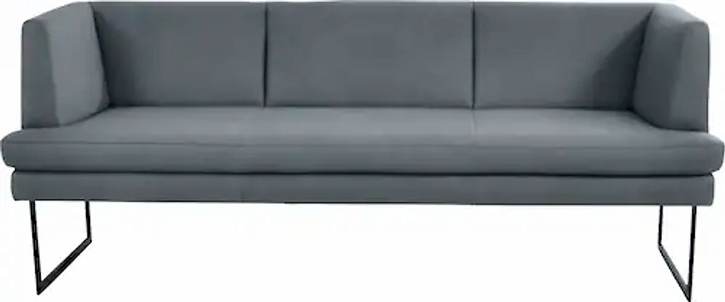 K+W Komfort & Wohnen Polsterbank "Cube", Hammerkissenoptik, 2 Breiten, Meta günstig online kaufen