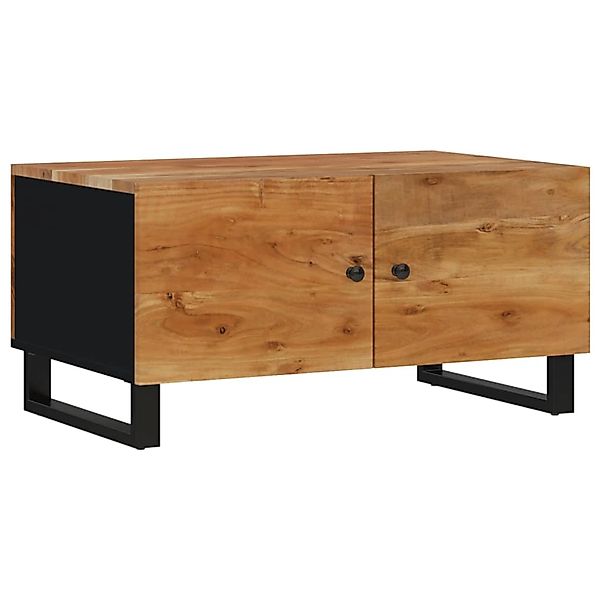 vidaXL Couchtisch 80x50x40 cm Massivholz Akazie & Holzwerkstoff Modell 1 günstig online kaufen