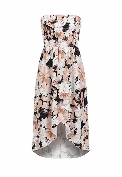 CLOUD 5IVE Shirtkleid "CLOUD 5IVE Bandeau Kleid in Wrap Look und AOP Blumen günstig online kaufen
