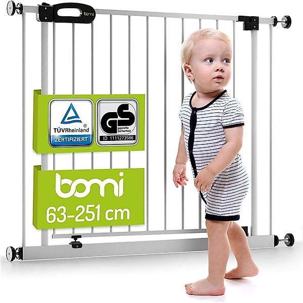 BOMI Türschutzgitter Treppenschutzgitter ohne Bohren, Absperrgitter günstig online kaufen