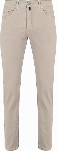 Pierre Cardin Trousers Lyon Tapered Greige - Größe W 40 - L 32 günstig online kaufen