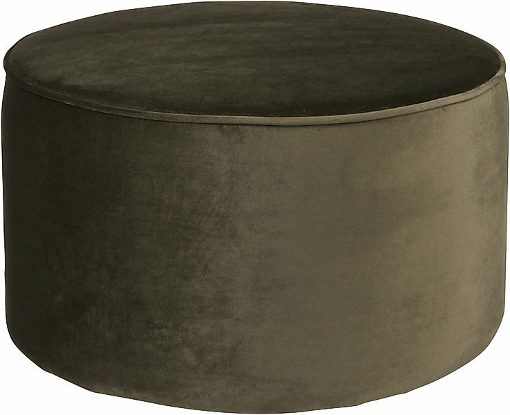 WOOOD Hocker "Sara", runde Form, vielseitig Einsetzbar, H 36 cm x Ø 60 cm günstig online kaufen