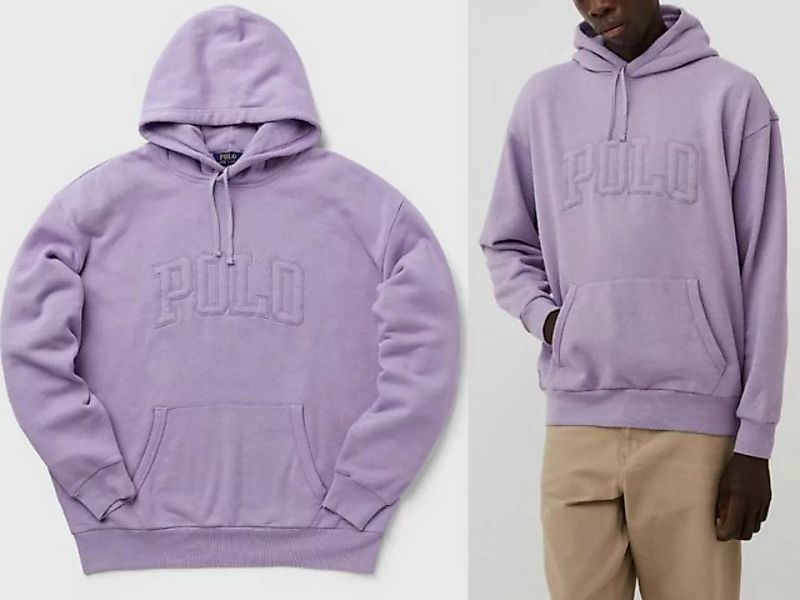 Ralph Lauren Sweatshirt POLO RALPH LAUREN Lilac Big Retro Hoodie Sweater Sw günstig online kaufen