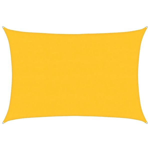 vidaXL Sonnensegel 160 g/m² Rechteckig Gelb 5x6 m HDPE 311576 günstig online kaufen