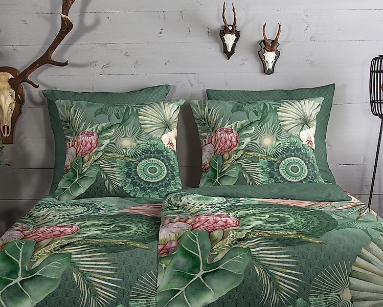 hip Bettwäsche Biber Bettwäsche 200 X 200 cm + 2 x 80 X 80 cm Egor bunt, Bi günstig online kaufen